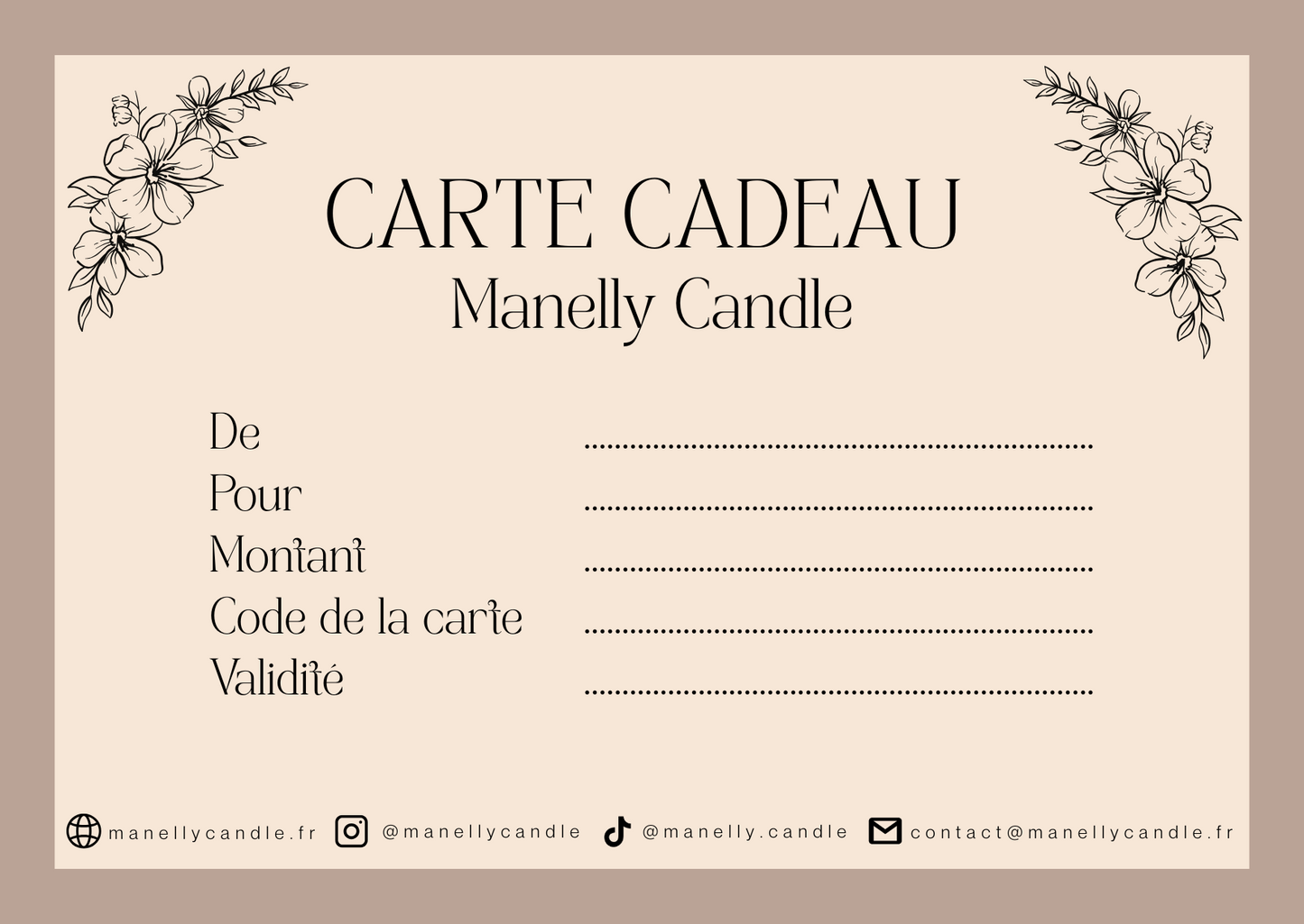 Carte Cadeau