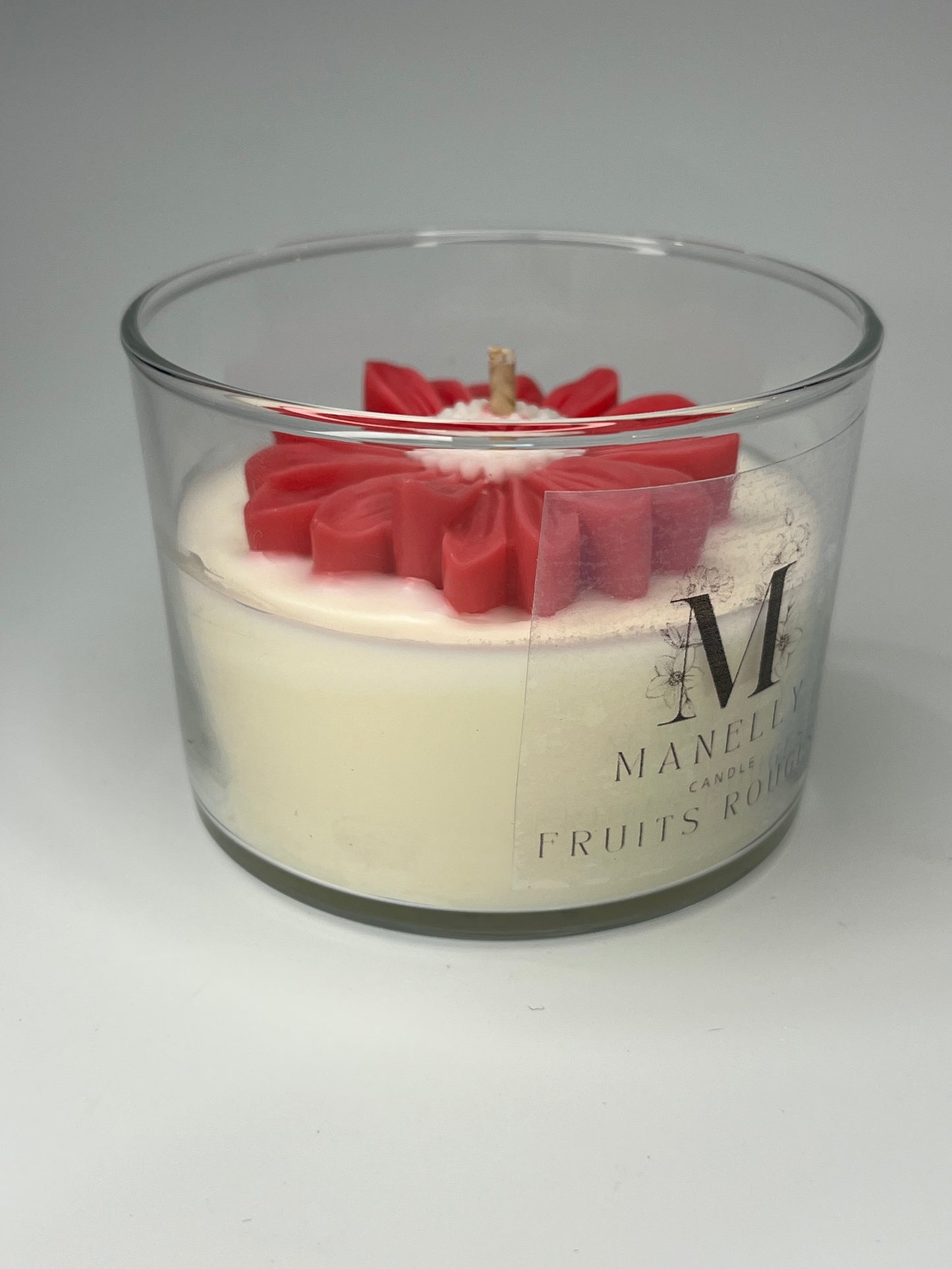 Bougie Marguerite - Fruits Rouges
