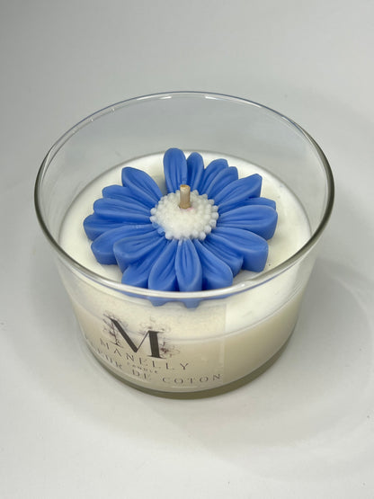 Bougie Marguerite - Fleur de Coton